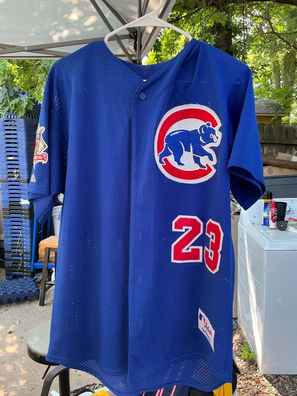 Vintage Chicago Cubs Pogue #23 Majestic Athletic Batting Practice Jersey